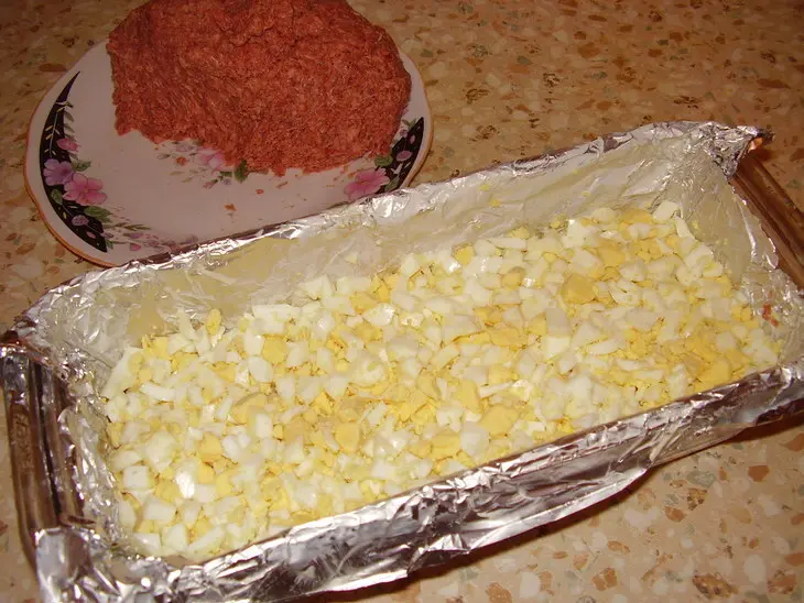 Мясной кекс: шаг 3