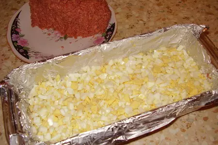 Мясной кекс: шаг 3