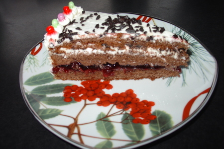 Брусничный торт (preiselbeer torte): шаг 3