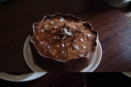 Торт "шоколадная нежность": шаг 2
