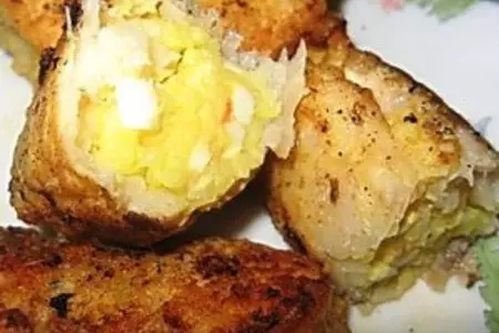 Рыбный рулет с рисом и яйцом: шаг 1