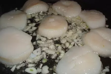 Морской гребешок жареный: шаг 3