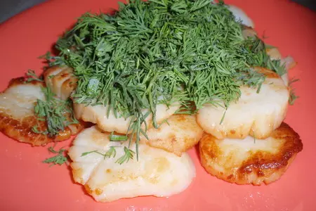 Морской гребешок жареный: шаг 6