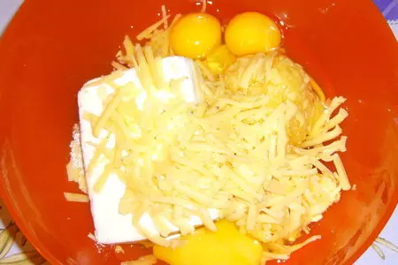 Запеканка  с тыквой и сыром: шаг 2