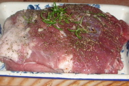 Свинина, запеченая с травами (почти по-тоскански): шаг 3