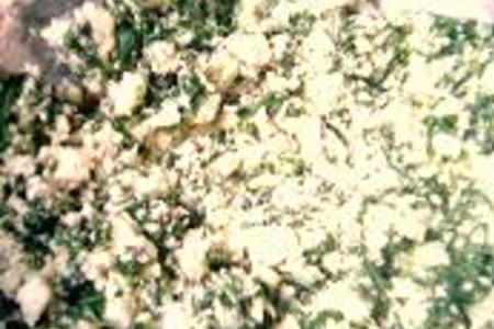 Пирожки со шпинатом и белым сыром (ыспанклы почалар): шаг 1