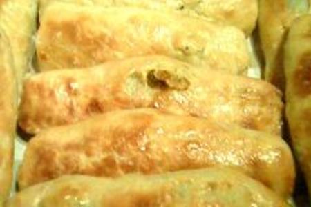 Пирожки со шпинатом и белым сыром (ыспанклы почалар): шаг 8