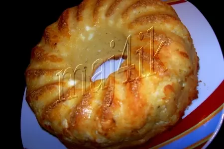 Сырный кекс-пирог "быстро и вкусно": шаг 7