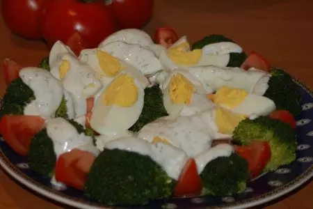 Броколи с помидорами: шаг 2