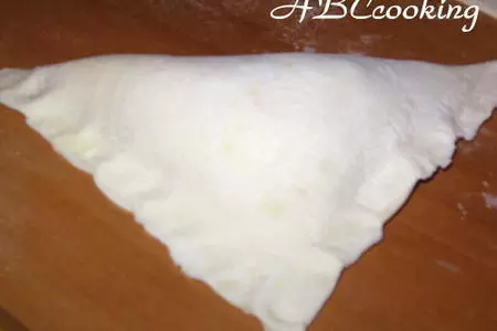 Слойки с творогом и изюмом: шаг 5