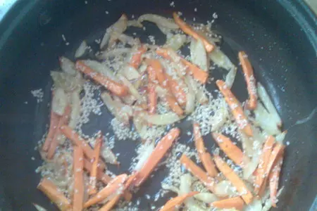 Жареная тыква с овощами: шаг 2