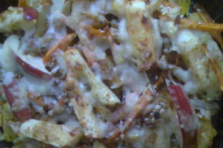 Жареная тыква с овощами: шаг 5