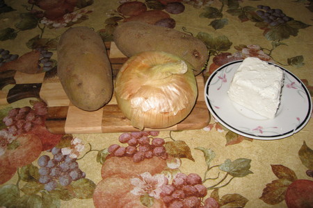 Пирог с брынзой и картошкой: шаг 1