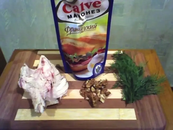 Салат "лесная сказка": шаг 1