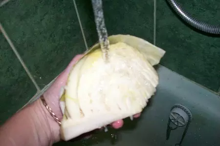 Кимчхи из белокочанной капусты: шаг 3