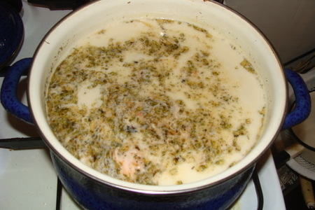 Суп рыбный со сливками: шаг 2