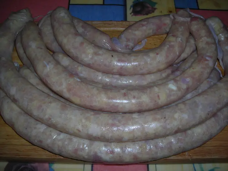 Куриные колбаски с сыром: шаг 5