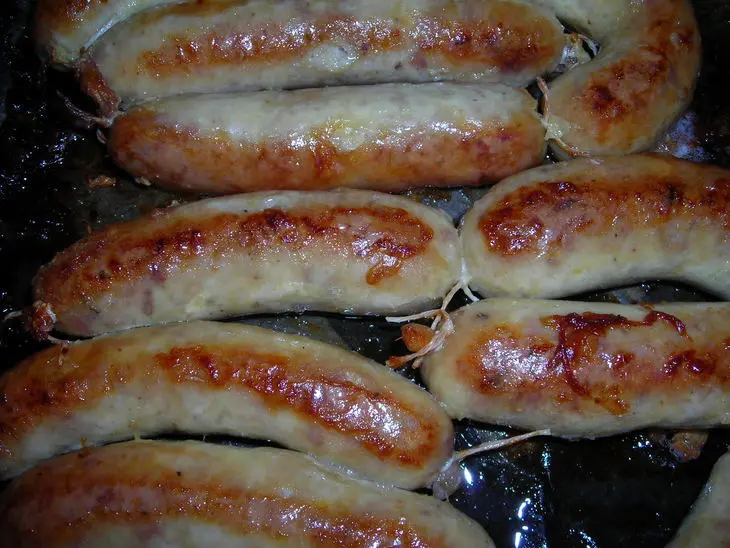 Куриные колбаски с сыром: шаг 7