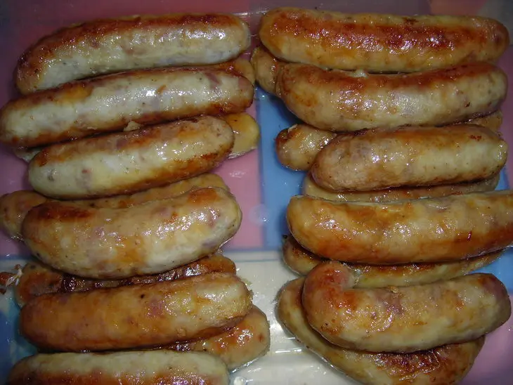 Куриные колбаски с сыром: шаг 8