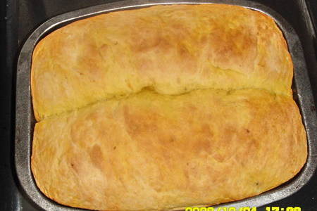 Тыквенный хлеб с зеленым луком: шаг 8
