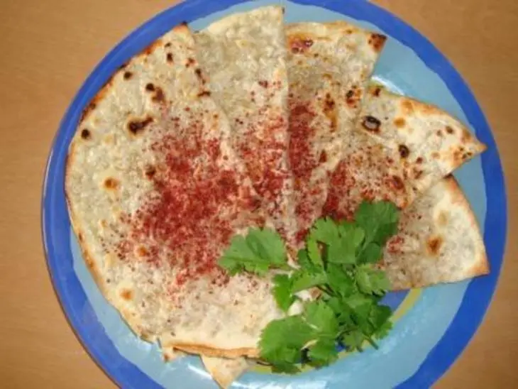 Кутабы с мясом быстрые: шаг 7