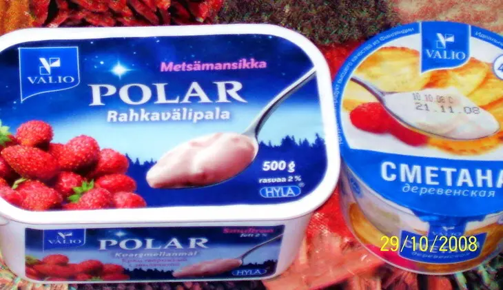 Десертный пирог "valio-крем": шаг 1