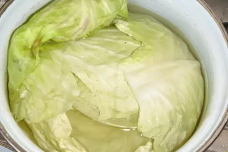 Голубцы с куриным фаршем: шаг 3