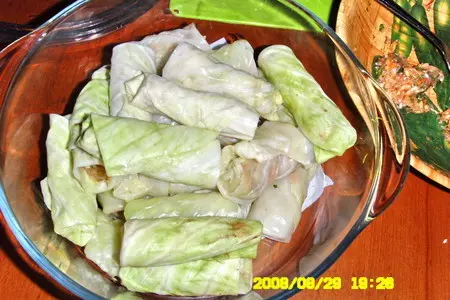 Голубцы с куриным фаршем: шаг 4