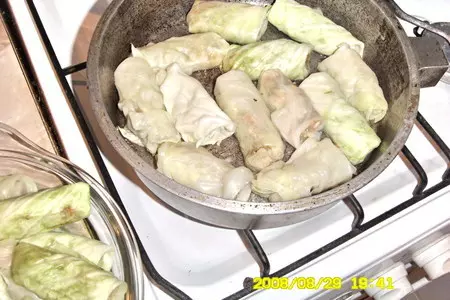 Голубцы с куриным фаршем: шаг 5