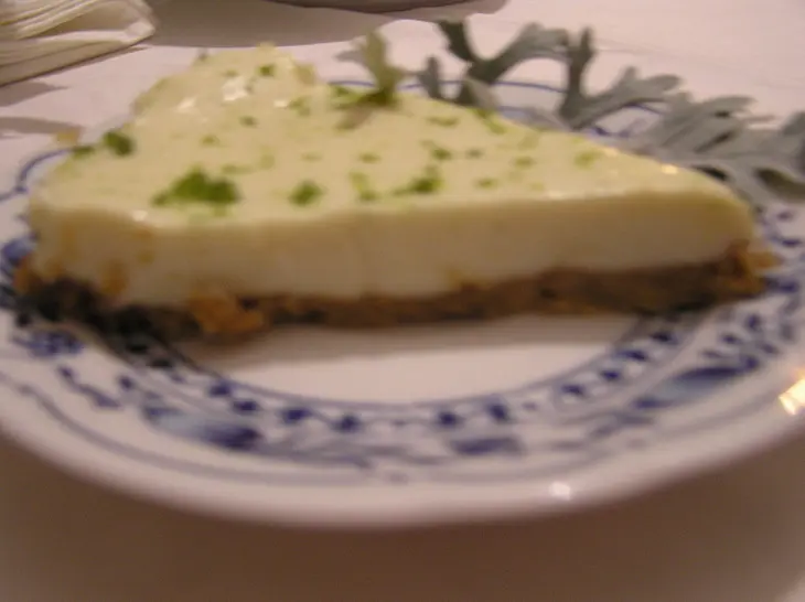 Key lime pie с белым шоколадом ( посвящается всем папам): шаг 7