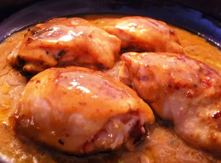 Куриное мясо в пикантном соусе: шаг 3