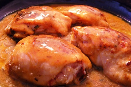 Куриное мясо в пикантном соусе: шаг 3