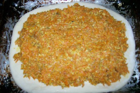 Пирог с морковью (несладкий, вариант начинки): шаг 4