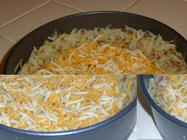 Запеканка с картошкой ветчиной и сыром: шаг 3