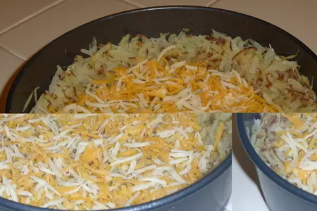 Запеканка с картошкой ветчиной и сыром: шаг 3