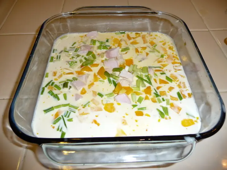 Запеканка с картошкой ветчиной и сыром: шаг 4