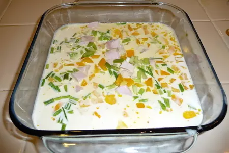 Запеканка с картошкой ветчиной и сыром: шаг 4