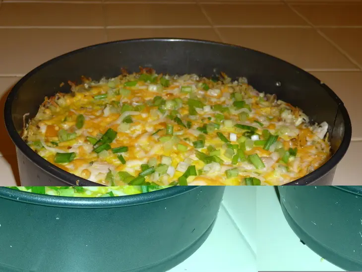 Запеканка с картошкой ветчиной и сыром: шаг 6