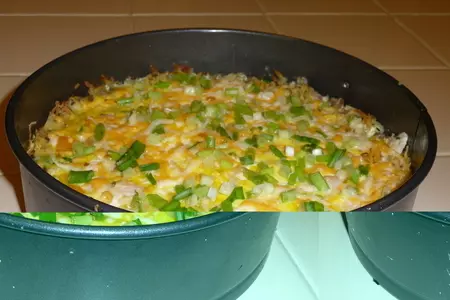 Запеканка с картошкой ветчиной и сыром: шаг 6