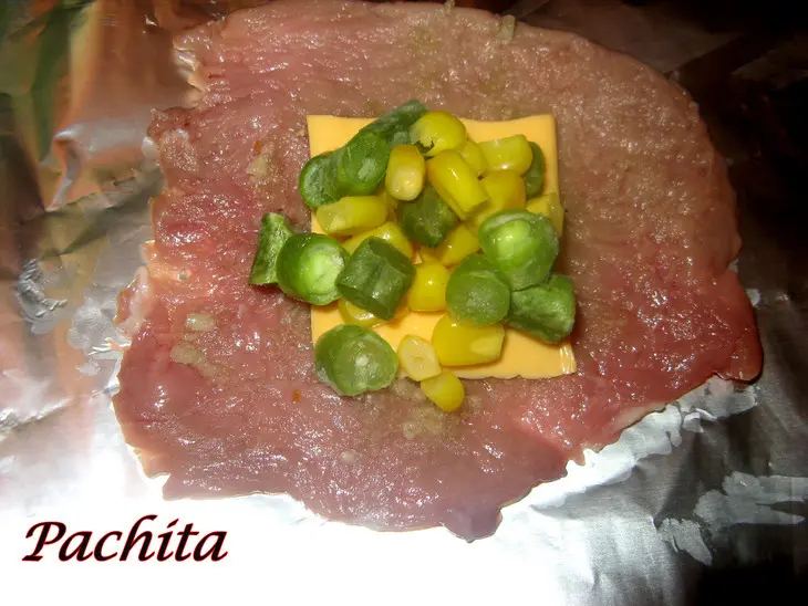 Мясные мешочки с овощами: шаг 5