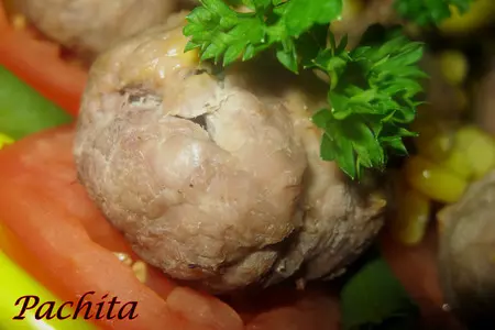 Мясные мешочки с овощами: шаг 8