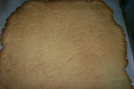 Песочно-фруктовое пирожное с кремом "зефир": шаг 4