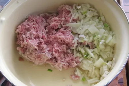 Гречаники мясные: шаг 1