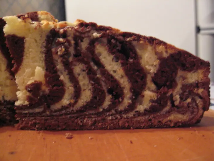 Кекс "зебра": шаг 8