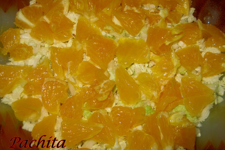 Салат "кураж" с апельсинами и луком: шаг 4