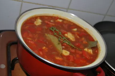 Суп  зимнее наслождение: шаг 3