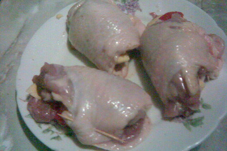 Бутербродики из окорочков (куриные кармашки -2): шаг 3