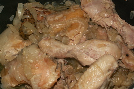 Курица в луковом соусе: шаг 2