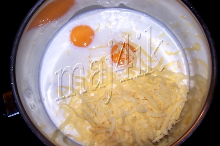 Паста с ветчиной и яйцами (а-ля карбонара): шаг 4