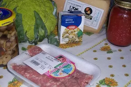 Запеканка из цветной капусты под золотистой сырной корочкой: шаг 1